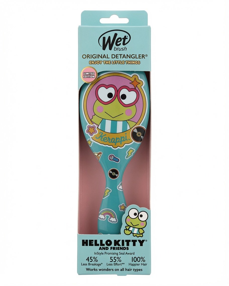 Wet Brush Hello Kitty And Friends Keroppi Original Detangler — Teal