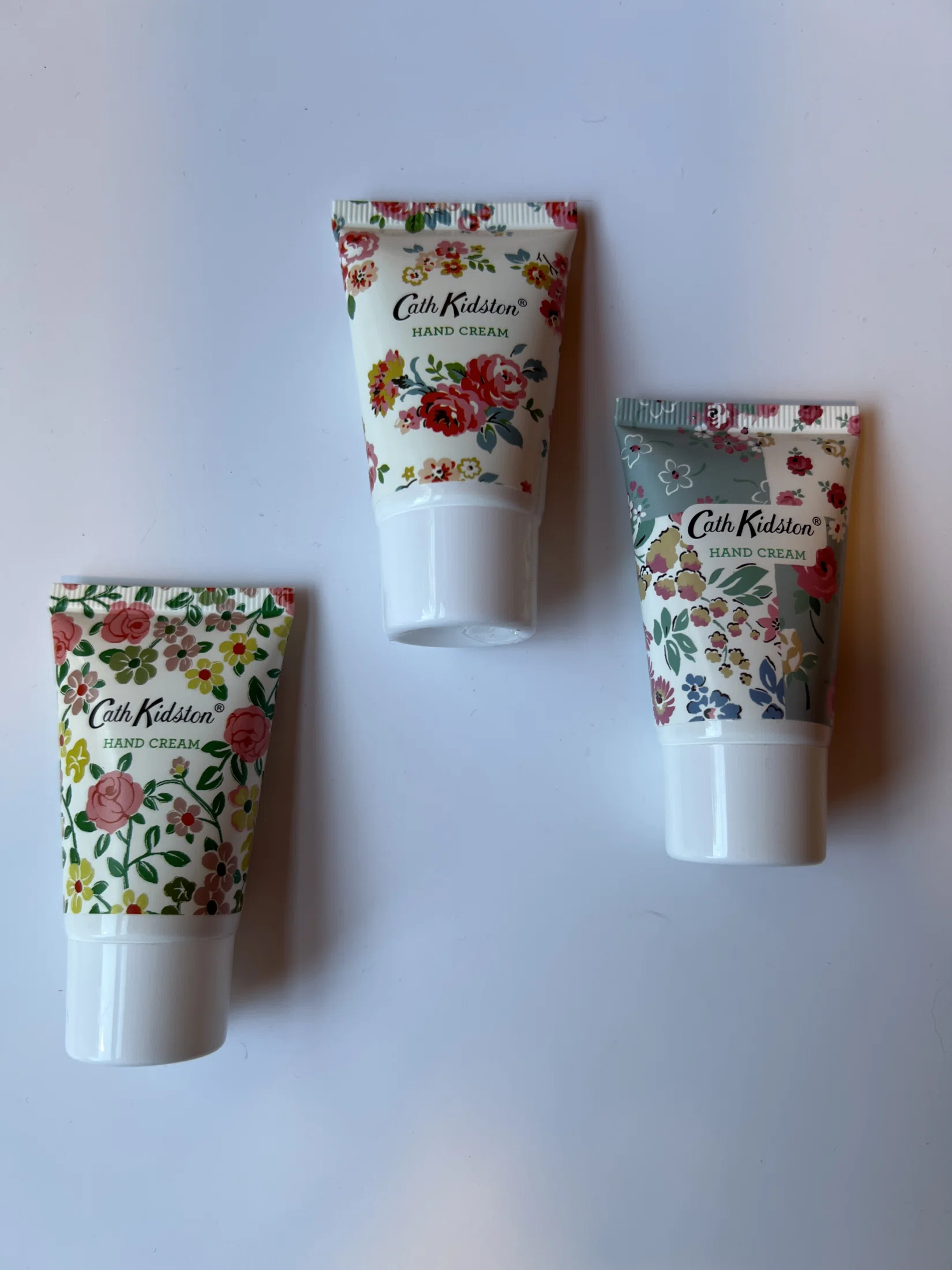 Cath Kidston Cottage Patchwork Honeysuckle & Cornflowers Hand Cream Trio - Image 3